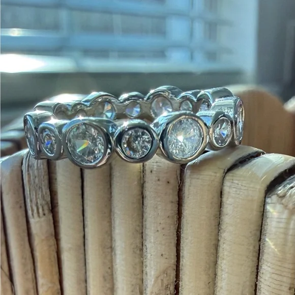 Vintage Bezel Ring Silver - Picture 4 of 11